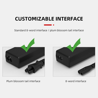 Chargeur USB C 45w pour Hp/dell/lenovo/a Cer Chromebook/asus/samsung/sony Chargeur Type C Adaptateur secteur Câble d'alimentation
