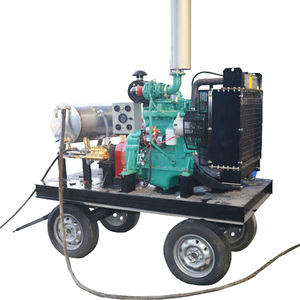 30Kw 500bar động cơ diesel áp lực cao máy bay phản lực nước sạch máy làm sạch - Product Image 1