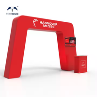 Tentspace Factory Arche de célébration portable et pliable Entrée d'événement Passerelle à thème décorative pour portail de course ou de fête de mariage