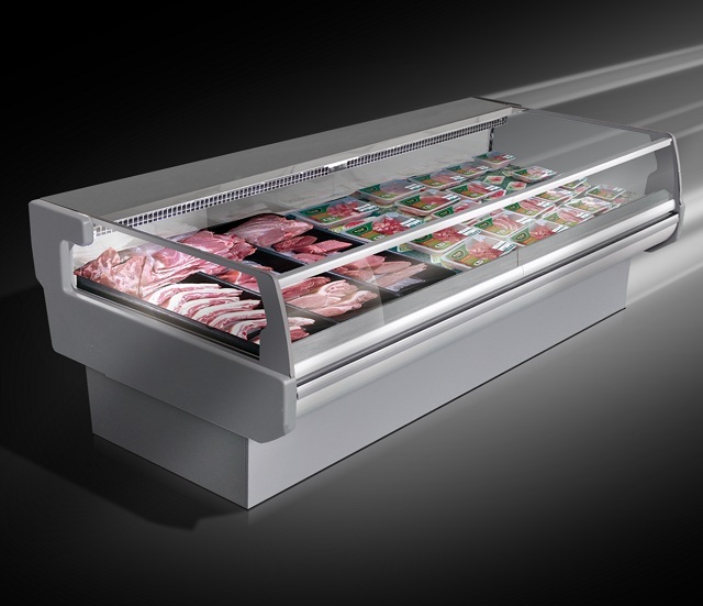 Refrigerator for Supermarket Remote Meat Display