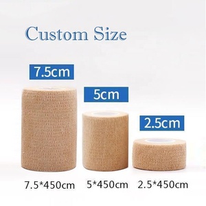 Bande de Physiothérapie Élastique Respirante Pré-Découpée Personnalisée en Usine 5cm 10cm Certifiée CE Colorée Jetable pour Muscles et Sports - Product Image 4