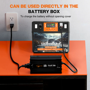 Boman BM002 Kits DIY Boîtier portable 1000W 12V LiFePO4 avec prises DC, pour applications solaires, IP67, robuste, en ABS+PC - Product Image 3