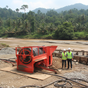 Küçük <span class=keywords><strong>Mini</strong></span> Taşınabilir Mobil Altın Cevheri Trommel Elek Yıkama Tesisi Altın Madenciliği Plaser Yıkama Mineral Ayırıcı - Product Image 4