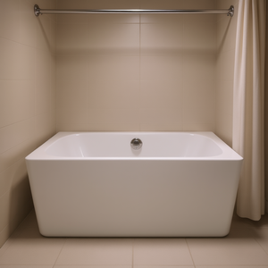 Bañera Rectangular Modelo Smeraldo 105 X 70 Cm Sin Panel - Product Image 3