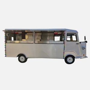 Robotime — chariot de distribution de café certifié Ce, Van électrique chinois, camion d'aliments Vintage Citroen - Product Image 4
