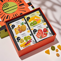 Conception personnalisée Compartiment hermétique Laminage brillant Aérateur d'aliments secs pour fruits Aérateur de plateau d'emballage d'écrous de fenêtre Revêtement UV