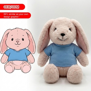 Produttore di Giocattoli di Peluche Personalizzati con MOQ Basso, Giocattoli di Peluche Morbidi Personalizzati a Forma di <span class=keywords><strong>Lupo</strong></span>, Coniglio, <span class=keywords><strong>Leone</strong></span> per Bambole e Regali di Compleanno - Product Image 2