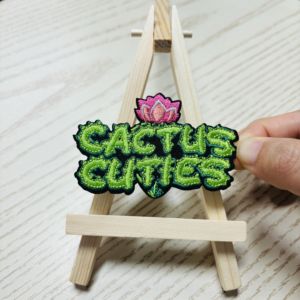 カスタムデザインロゴパッチアップリケパッチ刺繍カスタムTシャツバッグシューズ用 - Product Image 4