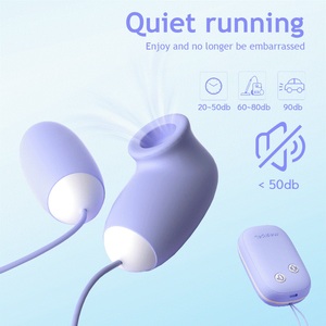 Massaggiatore Vibrante Portatile per Donne con Funzione di Suzione per Stimolazione Clitoridea e del Capezzolo, Giocattolo Sessuale per Orgasmo Rapido - Product Image 6