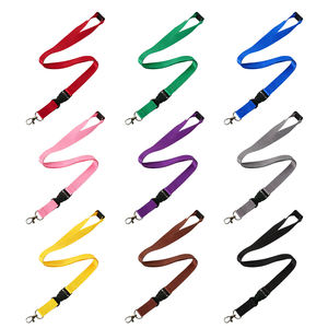 Cordón Impreso de Longitud Ajustable con Clip Metálico Tipo Bulldog, Gancho en J y Anillo para Llaves Desmontable para un Uso Versátil y Fácil Fijación - Product Image 1