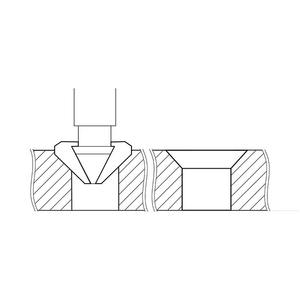 Cutting Tools, Metal <b>Drill</b> Bits and Cutters, FERVI <b>Countersink</b> Bit with Hex Shank - Product Image 1