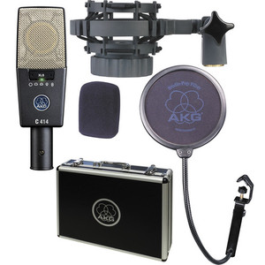 AKG-micrófono de condensador de gran diafragma <span class=keywords><strong>C414</strong></span> XLS, multipatrón, última oferta, nuevo - Product Image 1