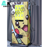 Máquina Expendedora Mini de Pie Fabricada en China, Pantalla Táctil de 32 Pulgadas, Lector de Tarjetas, SDK para Juegos de Arcade, Regalos, Tarjetas Pokémon Sorpresa