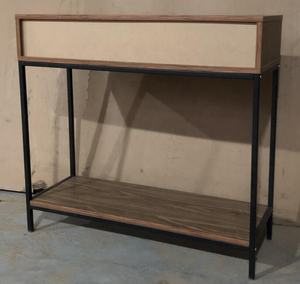 Mesa de consola de madera Premium, armario de comedor moderno de lujo, diseño elegante, aparador de almacenamiento multifuncional para sala de estar - Product Image 6