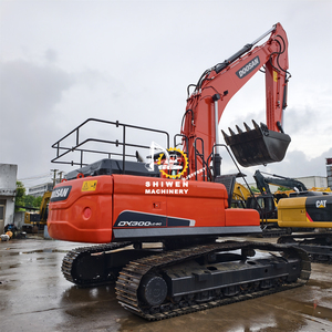 Excavatrice sur chenilles Doosan DX300LC-9C d'occasion en bon état, en stock, matériel de terrassement d'occasion Doosan DX300 DX340 DX360 - Product Image 3