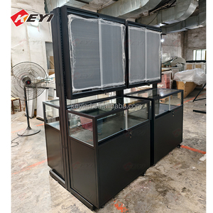 New công suất lớn hai mặt hiển thị đứng cho TCG thể thao & giao dịch sưu tập thẻ kim loại hiển thị trường hợp cho cửa hàng sử dụng - Product Image 3