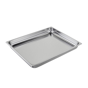 Recipiente para Alimentos GN 2/1 de Acero Inoxidable 18/10, 65 × 53 × 6.5 h cm, 2980 g, Inox, Macel - Product Image 1