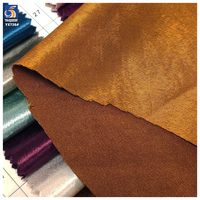 Tissu Robe Africaine YX736 Marron de Haute Qualité 100% Polyester Tissu Brillant Satin Acétate Liquide Tissé pour Vêtements