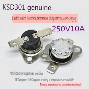 Witch Sis30301 250V 10A 16A ututhermal utout iimetal ISC ishermosat emperemperatura onontrol NAP ction orormally losed - Product Image 5