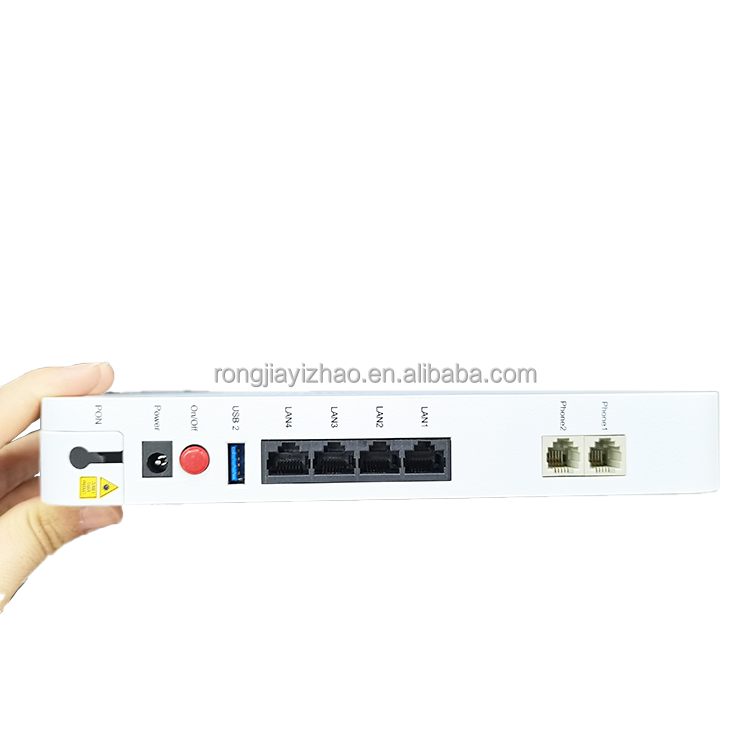 ZTE Xg-Pon 10gbit/s Onu Ont Zxhn F220 4ge 2voice 2tel. Wifi Usb