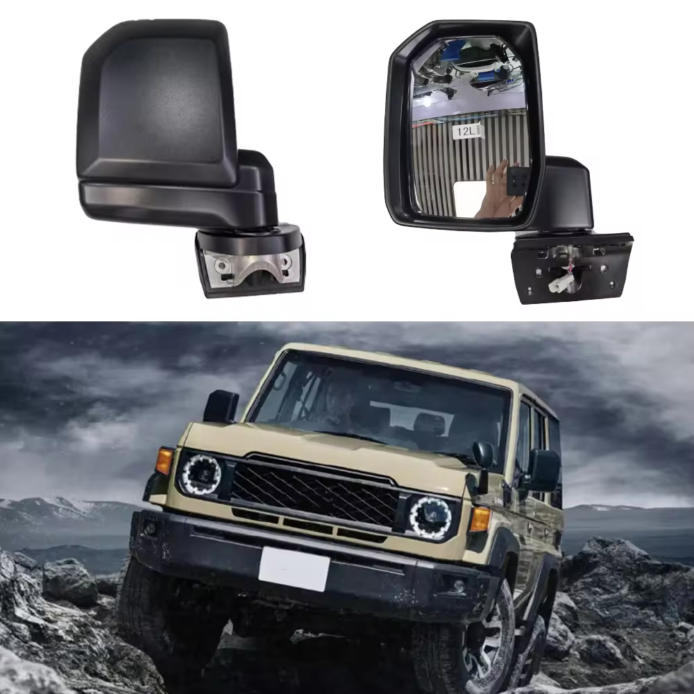 Exterior Side Mirror For Toyota Land Cruiser LJ70 – Replacement SX Model Mirror