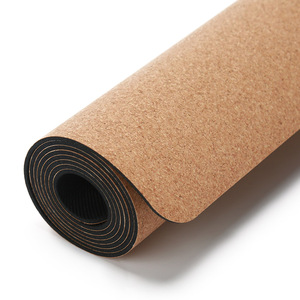 Tapete de <span class=keywords><strong>Yoga</strong></span> de Corcho de Caucho Natural Antideslizante, Grueso, <span class=keywords><strong>Suave</strong></span> y Ecológico, Personalizado al por Mayor <span class=keywords><strong>para</strong></span> <span class=keywords><strong>Principiantes</strong></span> - Product Image 2