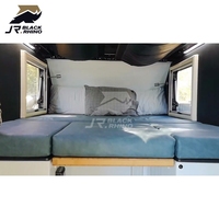 Hébergement spacieux remorque de voyage en famille camping-car tout-terrain à vendre remorques de voyage petite remorque de camping en fibre de verre