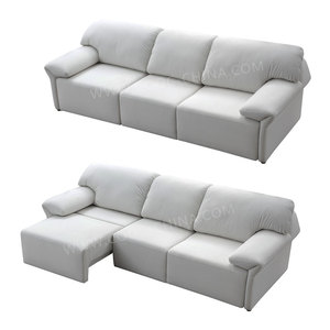 <span class=keywords><strong>Canapé</strong></span> fonctionnel inclinable 3 places en tissu moderne <span class=keywords><strong>Canapé</strong></span> coulissant électrique pour appartement, maison, salon, villa - Product Image 3