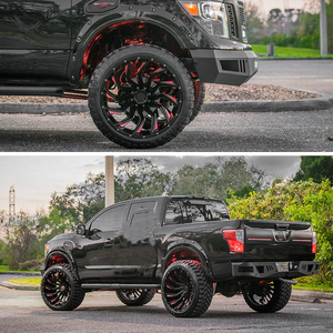 Kipardo新デザイン20X12インチsuvリム、オフロード6 × 139.7凹面4x4 20インチトラック合金ホイール - Product Image 6