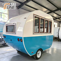Camion de vente ambulante entièrement équipé et personnalisé pour la vente de glaces, de hot-dogs et autres produits alimentaires
