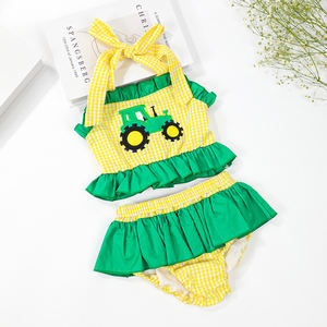 일치하는 가족 어린이 수영복 세트 도매, 사용자 정의 아기 소년 비치웨어, 수영복 세트, 유아 소녀 수영복 의류 - Product Image 6