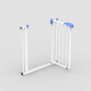 EN1930 להרחבה pet בטיחות ברזל שער עם דלת נוספת גבוהה כלב שער - Product Image 2