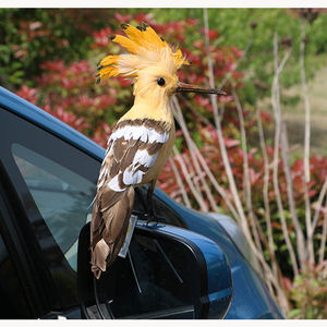 Plumas de imitación de pájaros raros, adornos hechos a mano, adorno decorativo de pájaro carpintero - Product Image 2