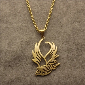 Collier chaîne avec poème en calligraphie persane iranienne - Product Image 4