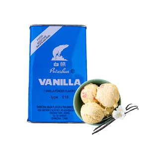 Bumbu kristal vanili kualitas makanan bubuk putih kemurnian 99% bubuk Vanilla