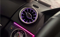 Kits de mise à niveau pour éclairage d'ambiance dynamique de voiture pour Mercedes-Benz W204 Classe C 2008-2014, accessoires d'éclairage LED intérieur pour garnitures de portes