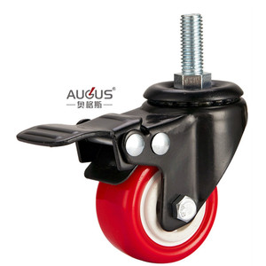 1,5/2/2. <span class=keywords><strong>Ruedas</strong></span> giratorias de Servicio Ligero de 5/3 pulgadas <span class=keywords><strong>Ruedas</strong></span> giratorias de <span class=keywords><strong>cama</strong></span> de plástico giratorias - Product Image 1