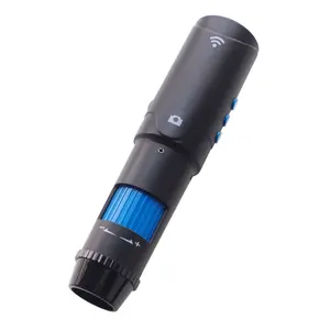 UV Dermatoscope HD 1080P 트루 200x UV 와이파이 현미경 아이폰 iPad 안드로이드 전화 머리 두피 검사 피부 분석기