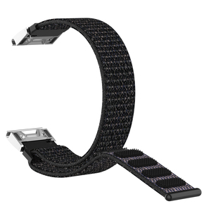 Cinturini in Nylon CHARM 20/22/26mm per Garmin Fenix 8/7/7X PRO/6X, Traspiranti, Morbidi, Resistenti all'Usura, con Chiusura a Strappo, Cinturino Sostitutivo <span class=keywords><strong>9</strong></span> - Product Image 5