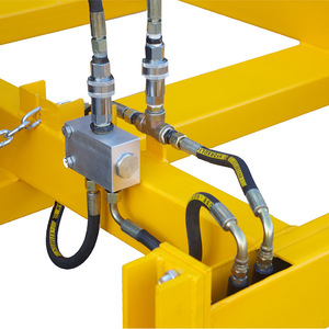 Forklift özel hidrolik örgü çerçeve Boom çelik ızgara taşıma taşıma vinç konsol Forklift kamyon eki çelik pençe - Product Image 3