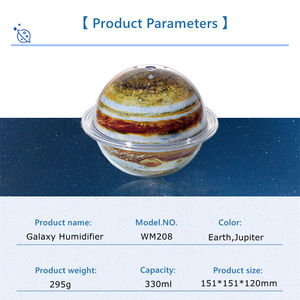 Huiles essentielles Amazon brume ultrasonique Simulation 3D effet de flamme bleue humidificateurs d'air diffuseurs d'arôme - Product Image 3
