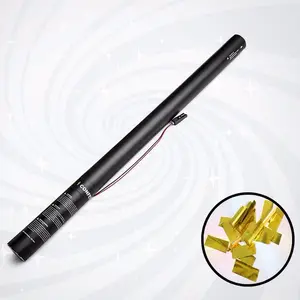 Sparacoriandoli Elettrico con Coriandoli Metallici Dorati <span class=keywords><strong>in</strong></span> Bottiglia di Ferro con Glitter - Product Image 2