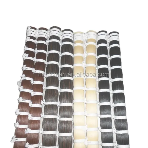30" Grey Color High Quality Sale Chair Animal Violin Bow Horse Tail Hair And Horse Hair String