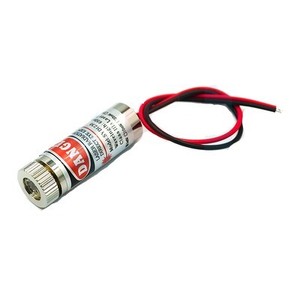 Tête laser 3V5V, <span class=keywords><strong>diode</strong></span> laser 5mW, groupe de points rouges en forme de tube laser semi-conducteur en cuivre, diamètre extérieur de 6MM - Product Image 4