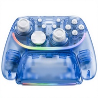 LinYuvo United Travel para Pro, Controles Inalámbricos con Joysticks de Efecto Hall + Base de Carga para 2 Controles con Vibración