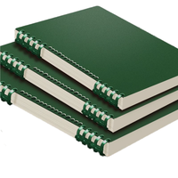 Carnet d'étudiant A5 créatif à dégradé macaron, reliure spirale perforée en PP, nouvelle arrivée, carnet à feuilles mobiles, agenda scolaire