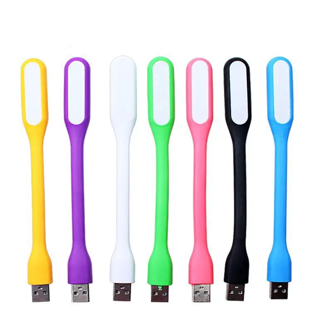 5V Super Bright Notebook Power Bank Flexible Portable Bendable Lightweight Reading Usb Mini Night-light