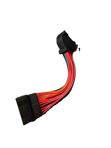 SHAN YOU Teneke Kaplı Bakır Hoparlör Kablo Demeti, PTFE ve PVC İzolasyonlu Elektronik Uygulama Adaptör Konnektörü - Product Image 1