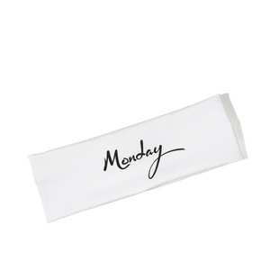 Diadema Elástica Estilo Europeo Americano Vintage con Estampado de Letras para Deportes, Yoga, Bodas y Otras Ocasiones - Diadema Creativa y Moderna - Product Image 5