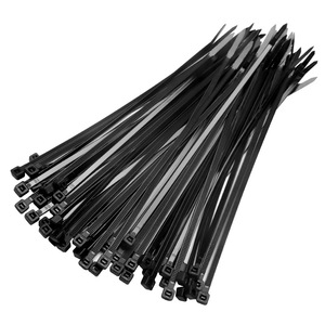 สายรัดเคเบิ้ล Hisayasu ขนาด 3x100 4x200 5x300 8 มม. สีดำ ไนลอน แบบล็อคอัตโนมัติ สำหรับงานอุตสาหกรรม - Product Image 1
